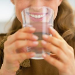 drinking water
